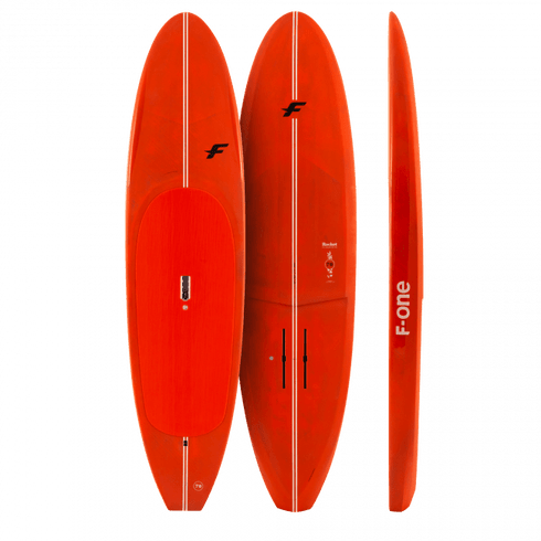 F-One Rocket SUP Downwind Pro Foilboard, Bamboo SUP Foil Board for Fast Take-Offs and Long Glides