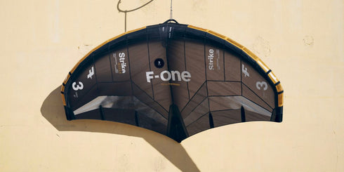 F-One Strike V5 ALUULA Wing, Ultra Light Wing Foil Wing with ALUULA Strut and Sweep Control Panel
