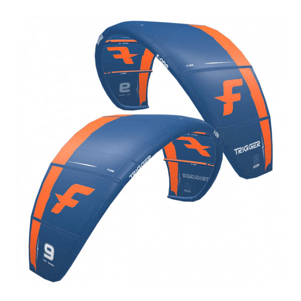 F - One Trigger Kite, 3 - Strut Performance Kite with Lynx Control Bar System