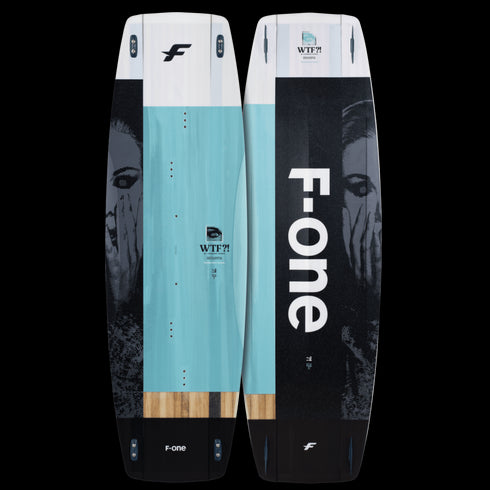 F - One WTF Twin Tip Board Aggressive Twintip Kiteboard for Freestyle Riders