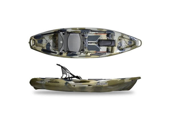 Feelfree Moken 10 Kayak, Angler Kayak for Fishing, Touring & Recreation