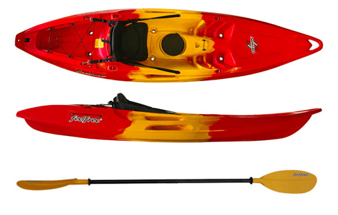 Feelfree Nomad Kayak With seat and Day Touring Paddle