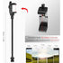 Flexible Kayak Phone Holder, Rail-Mount Gooseneck Mobile Mount with 50 to 100 mm Adjustable Clamp