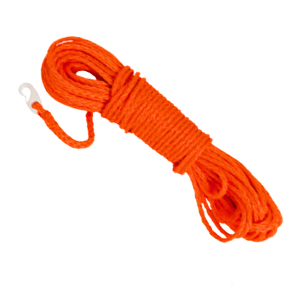 Floating Rope 8 mm x 30 m, Orange Floating Line for Boats, Kayaks, Tow Lines and Rescue Throws