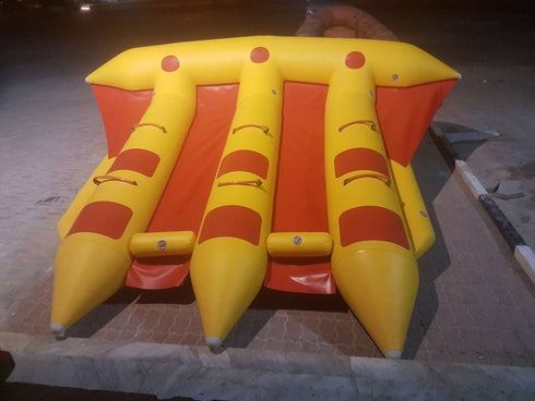 Fly Fish Tube Ride 6 Persons, Thrilling Inflatable Towable for Group Watersport Adventure
