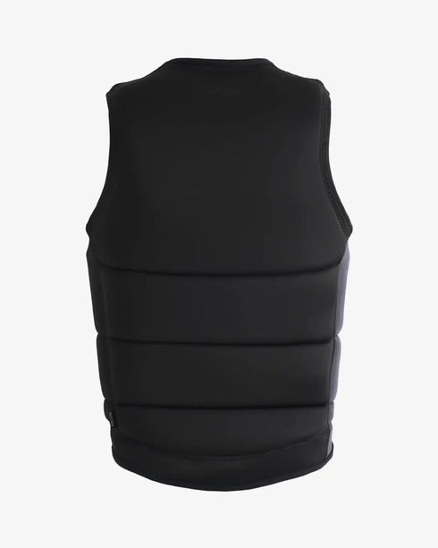 Follow Corp Men's Impact Vest, Relaxed Fit Wakeboard Vest with Chevron Polyester Outer and YKK Locker Zipper