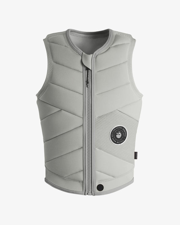 Follow Memphis Women's Impact Vest Ice, Quad-S Stretch Neoprene Wakeboard Vest with Corduroy Panel