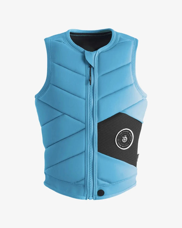 Follow Memphis Women's Impact Vest, Quad-S Stretch Neoprene Wakeboard Vest with Corduroy Panel and Corset Fit
