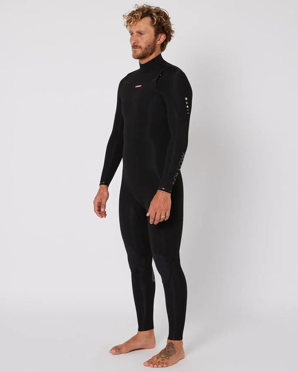 Follow P1 3/2mm Men's Steamer Wetsuit, Recycled Neospan Full Suit with Internally Taped Seams