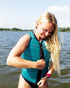 Follow P1 Traction Women's Impact Vest, Recycled 4-Way Stretch Wakeboard Vest with Corset Tailored Fit
