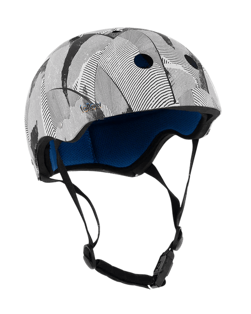 Follow Pro Graphic Wakeboard Helmet, CE Certified Printed Water Sports Helmet with TrueFit Liner and Fidlock Buckle