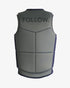Follow Section Men's Impact Vest Navy/Grey, Chevron Polyester Wakeboard Vest with Relaxed Fit