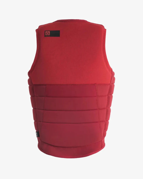 Follow Sovereign Men's Impact Vest, Dual-S Neoprene Wakeboard Vest with Wraparound Segmentation and Tapered Fit