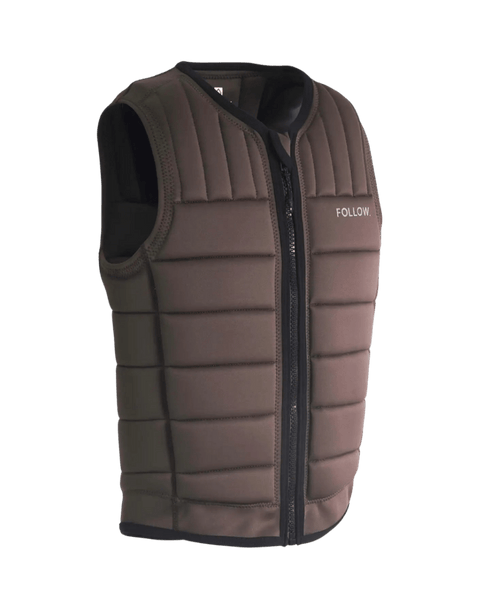 Follow Total Men's Impact Vest, Chevron Polyester Team Vest with Relaxed Fit, TrueFit Liner and YKK Zip