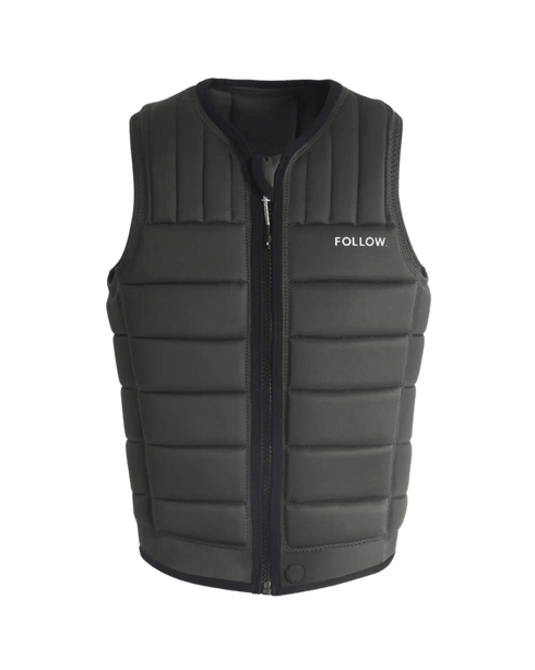 Follow Total Men's Impact Vest, Chevron Polyester Team Vest with Relaxed Fit, TrueFit Liner and YKK Zip