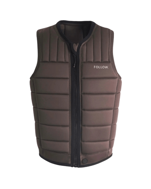 Follow Total Men's Impact Vest, Chevron Polyester Team Vest with Relaxed Fit, TrueFit Liner and YKK Zip
