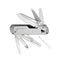 Leatherman FREE T4 multi-tool, stainless steel, product shot on white