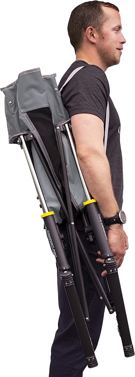 GCI Outdoor Comfort Pro Rocker Collapsible Chair - Smooth Rocking & Portable Seating for Outdoors