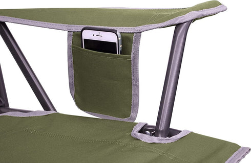 GCI Outdoor Comfort Pro Rocker Collapsible Chair - Smooth Rocking & Portable Seating for Outdoors