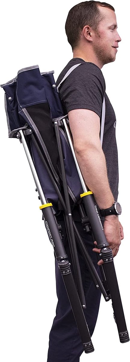 GCI Outdoor Comfort Pro Rocker Collapsible Chair - Smooth Rocking & Portable Seating for Outdoors