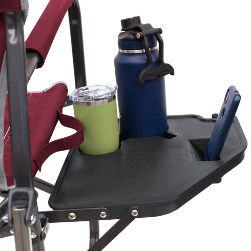 GCI Outdoor Freestyle XL Rocker with Side Table - Spacious & Functional Rocking Chair for Camping