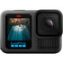 Front view of GoPro HERO13 Black Action Camera showing the lens and status screen