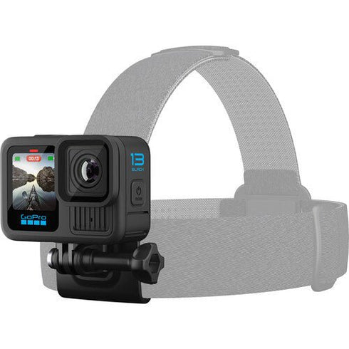 Front view of GoPro HERO13 Black Action Camera showing the lens and status screen