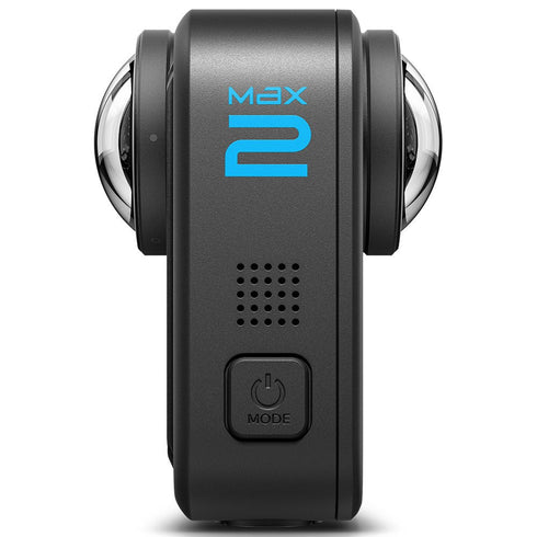 GoPro MAX 2 360 Action Camera Bundle with tripod grip, SD card, and protective case