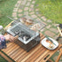 Green Life Tabletop BBQ Grill Portable Charcoal Cooker