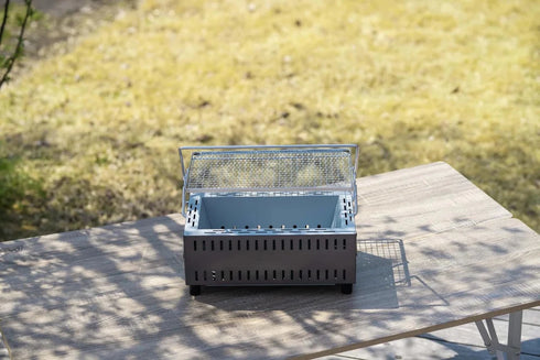 Green Life Tabletop BBQ Grill Portable Charcoal Cooker