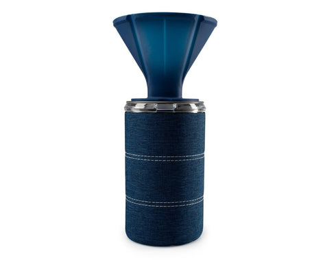 GSI Outdoors 30 fl oz JavaDrip Portable Coffee Maker, 887 ml Pour Over Carafe with Insulated Sleeve