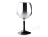 GSI Outdoors Glacier Stainless Nesting Red Wine Glass, 450 ml Stainless Steel Camping Glass with Packable Stem