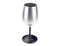 GSI Outdoors Glacier Stainless Nesting Wine Glass, 320 ml Stainless Steel Camping Wine Glass with Packable Stem