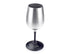 GSI Outdoors Glacier Stainless Nesting Wine Glass, 320 ml Stainless Steel Camping Wine Glass with Packable Stem