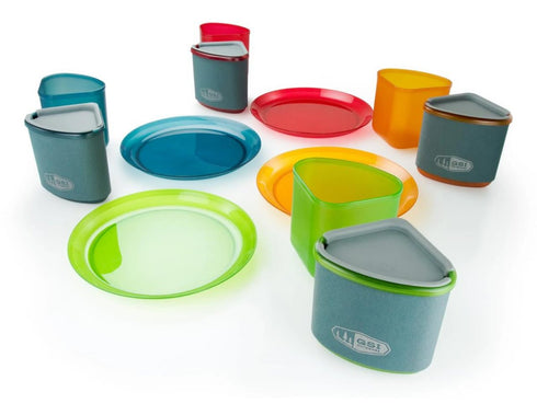 GSI Outdoors Infinity 4 Person Compact Table Set - Space - Saving Set for Groups