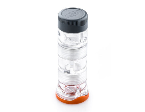 GSI Outdoors Spice Missile Camping Spice Shaker, Waterproof Stacking Shaker with Six Spice Compartments