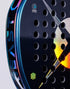 Heroe's Beast 2025 Padel Racket, Diamond Shape Attacking Racket with Silver Carbon Face and Soft EVA Core