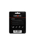 Heroe's High Level Overgrip 3 Pack White, Anti-Sweat Elastic Grip Tape for Padel and Beach Tennis Rackets