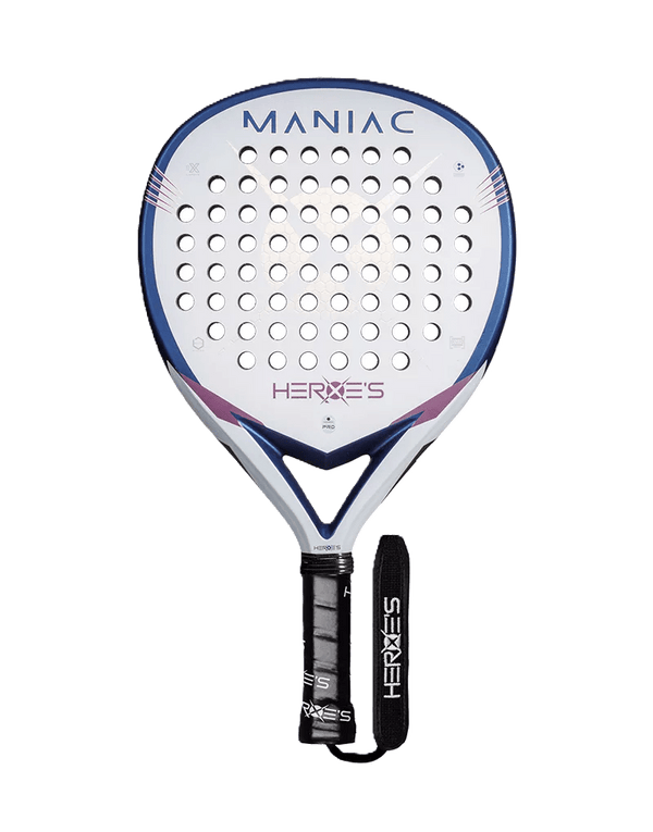 Heroe's Maniac 2025 Padel Racket, High Speed Performance Racket with 12K Carbon Face and Super Soft EVA Core