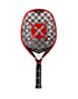 Heroe's Mjolnir Beach Tennis Racket, Precision and Control Racket with Silver Carbon Face and EVA Black Core
