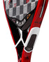 Heroe's Mjolnir Beach Tennis Racket, Precision and Control Racket with Silver Carbon Face and EVA Black Core