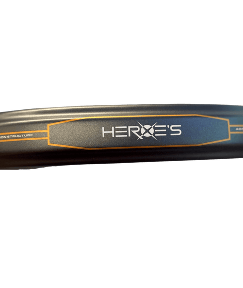 Heroe's Raptor 2026 Padel Racket, Diamond Shape Attacking Racket with 18K Silver Carbon and 3D Spin Face