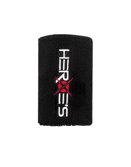Heroe's Terry Cloth Wristband, Cotton Sweatband for Padel, Beach Tennis and Racket Sports, 12 cm