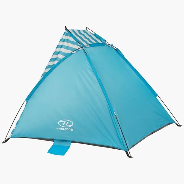 Highlander Harris Sports Shelter Tent, a lightweight, weatherproof pop-up shelter for spectating or outdoor activities.