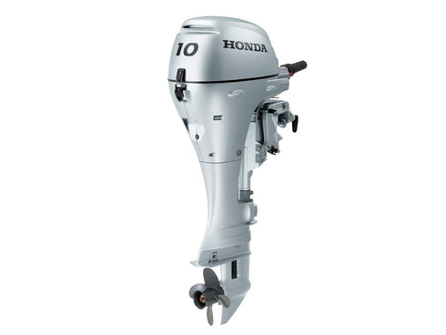 Honda BF10 Outboard Engine 9.9 HP 4 Stroke, Water-Cooled Petrol Outboard Motor in Short or Long Shaft