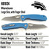 Honey Badger Wharncleaver Knife Large - Large - Sized Heavy - Duty Blade