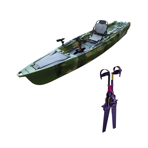Hummer Single Person Propeller & Flap Pedal Kayak 3.9m Vk-40