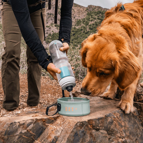 Hydrapak Breakaway 880 ml (Filters approx. 1,500L fresh water at >1 L per minute rate)