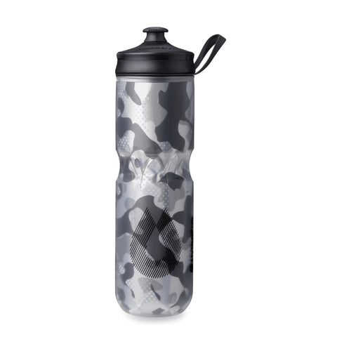 HydraPak Polar Bottle - Polar Sport Insulated Water Bottle - BPA - Free, Sport & Bike Squeeze Bottle with Handle