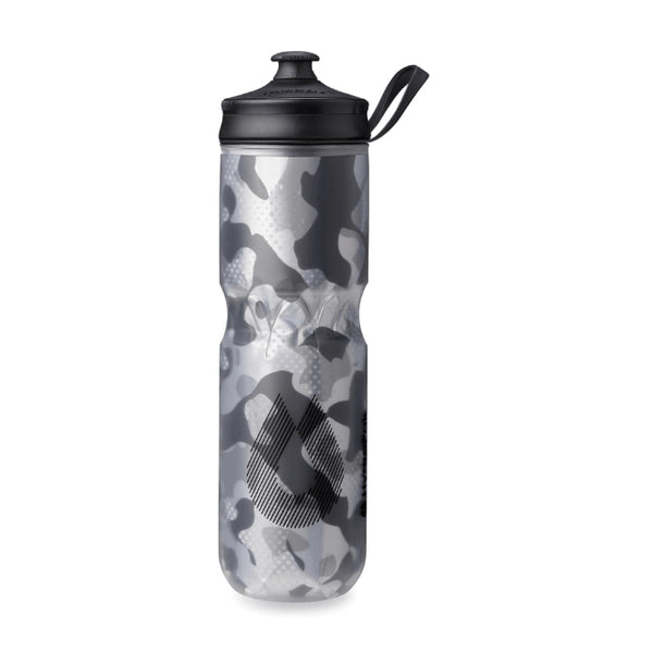 HydraPak Polar Bottle - Polar Sport Insulated Water Bottle - BPA - Free, Sport & Bike Squeeze Bottle with Handle